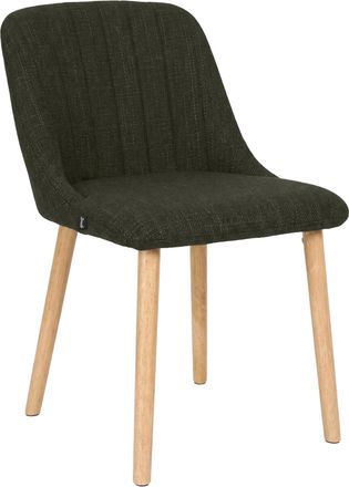 Clp Silla De Comedor Arie Tapizada Verde