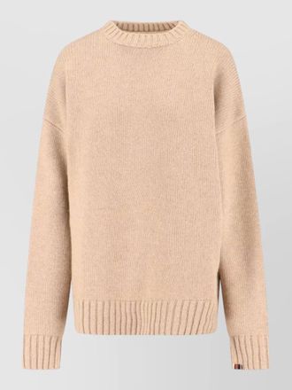 Extreme Cashmere crew neck long sleeve knit top