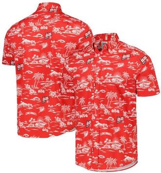 Reyn Spooner Mens Reyn Spooner Red Cincinnati Reds Kekai Button-Down Shirt at Nordstrom, Size X-Large