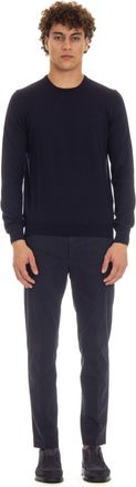 Barba Extrafin Virgin Wool Crewneck Sweater