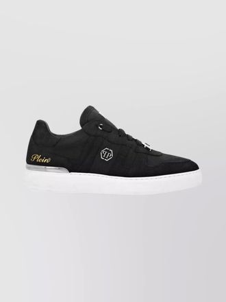 Philipp Plein leather low-top sneakers