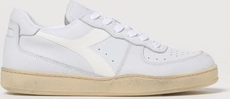 Diadora Sneakers Mi Basket Low Used Diadora Heritage in pelle