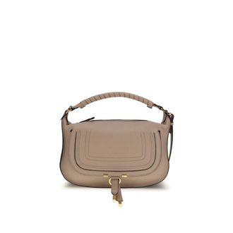 Chlo&eacute; Gray Calf Leather Bos Taurus Shoulder Womens Bag
