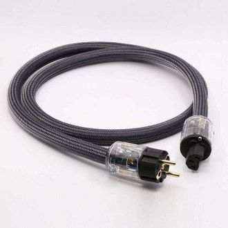 OEM Cable De Alimentaci&oacute;n Hifi Blindado De Cobre Puro, Cable De Alimentaci&oacute;n De Audio, Xu, Cable De Alimentaci&oacute;n Profesional (chapado En Oro Seg&uacute;n El Est&aacute;