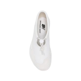 Junya Watanabe Drawstring Calf Leather Sneaker - White
