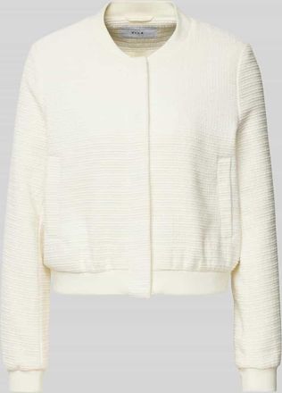 Vila Bomberjacke mit Strukturmuster Modell ARYL in Offwhite, Gr&ouml;&szlig;e 38