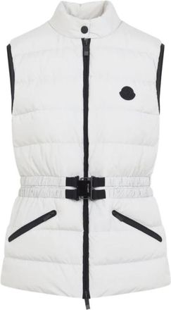Moncler Romantisme Vest - Dames - Bodywarmers - Wit - M - Jassen
