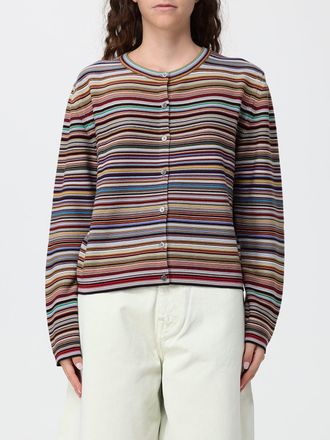 Paul Smith Multicolour Striped Merino Wool Cardigan