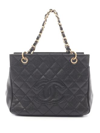 Chanel 2000-2002 Caviar Petit Timeless tote bag - Black