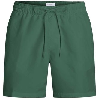 Calvin Klein Mens Medium Drawstring LV00N61109 Boardshorts, Green (Wild Green), S