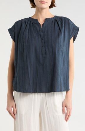 Splendid Paloma Top in Navy Blue at Nordstrom Rack, Size X-Small