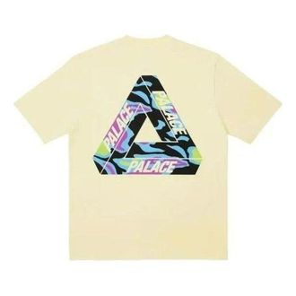 Palace Jungle Camo Tri-Ferg T-Shirt Mellow Yellow P24TS123