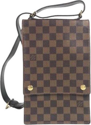 Louis Vuitton Pre-owned Pochette Schoudertas - Dames - Vintage Schoudertas - Bruin - ONE Size - Vintage