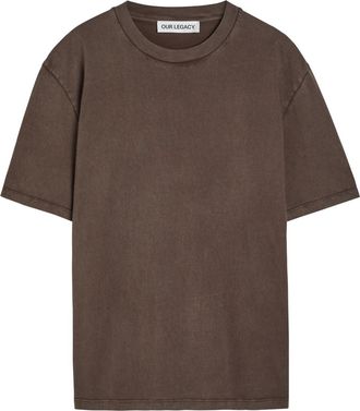 Our Legacy Box Cotton T-shirt - Brown - 52 (IT52 / XL)