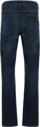 7 For All Mankind Mens Stretch Denim Jeans Lightblue