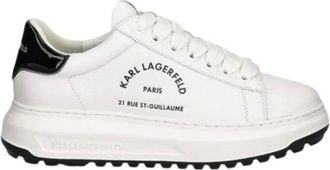 Karl Lagerfeld Heren, Schoenen, Wit, Maat: 43 EU Leer