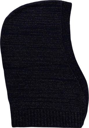 Missoni Ribbed Hood - Dames - Hoeden - Blauw - ONE Size - Wol - Accessoires