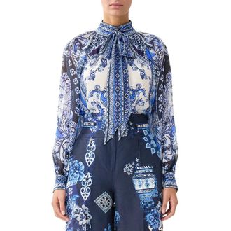 Camilla Donna, Camicette, Blu, S, new