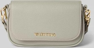 Valentino Handbags Handtasche mit Label-Applikation in Hellblau, Größe 1