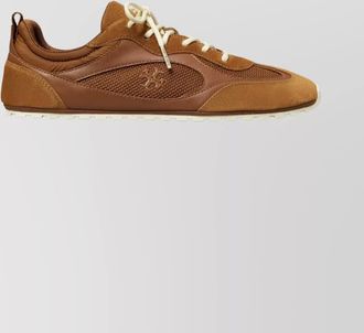 Tory Burch travel sneakers with mesh and suede accents