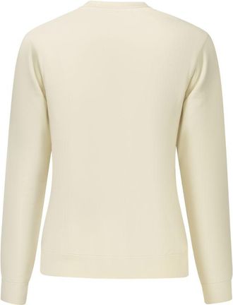 Napapijri Logo-Embroidered Cotton Sweatshirt - White
