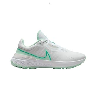 Nike Men Infinity Pro 2 Golf Shoes In White/green