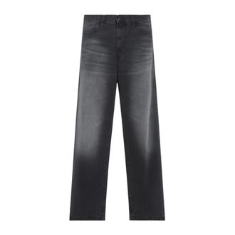 Carhartt Work in Progress Carhartt Wip, Straight Jeans, male, Black, Size: W33 Straight-fit Jeans