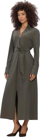 JapanTKY Japan Tky, Kleedjes, Dames, Groen, XS, Leer, Rasy Maxi Jurk