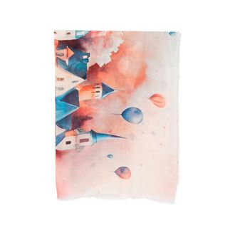 D'Aniello Frayed-edges Printed Scarf