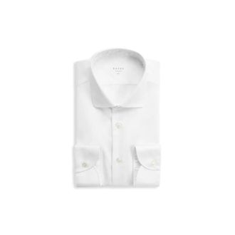 Xacus Travel Shirt - Heren - Zakelijke Overhemden - Wit - L - Katoen - Overhemden