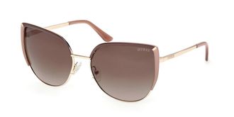 Guess GU00217 59F Womens Sunglasses Brown Size 59