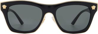 Versace Dark Grey Square Mens Sunglasses VE2272 GB1/87 53