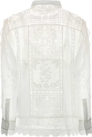 Zimmermann Aster Blouse - Ivory