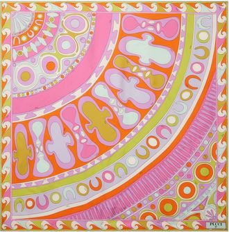 Pucci Pa&ntilde;uelo Soleil de sarga de seda