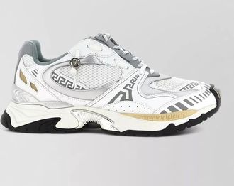 Versace leather low-top sneakers