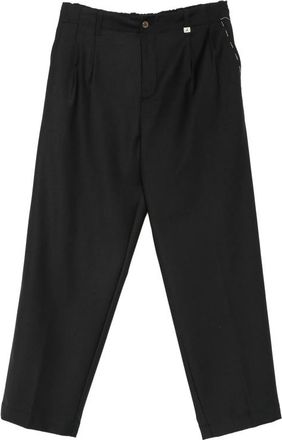 Myths Pleated-front Straight-leg Trousers