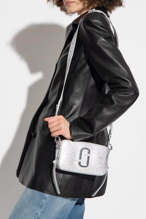 Marc Jacobs The Snapshot Shoulder Bag, Womens, Silver