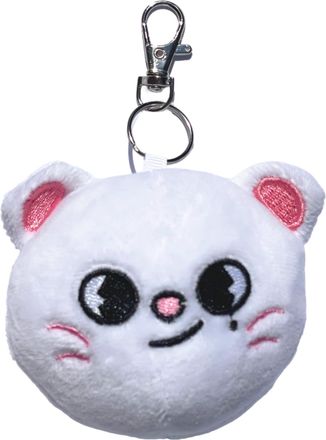 Generic Sk-zoo Plush Keychain STAY Keyring 7 * 9 cm stray-kids Bbokari Jiniret Wolf Chan Leebit Keychain Pendant (Jiniret)