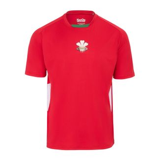 Kooga KooGa Heren Wales RU-shirt, reguliere pasvorm (Rood)