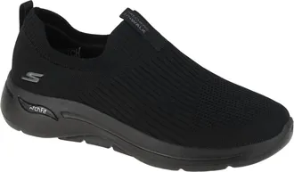 Skechers Mens Go Walk Arch Fit Sneakers In Black