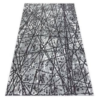 RugsX Rugsx - Alfombra Zara 0w7053 P50 140 - Structural Dos Niveles De Vell&oacute;n Gris Grey 120x170 Cm