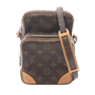 Louis Vuitton Pre-owned Cross Body Bags, female, Brown, Size: ONE SIZE Pre-owned Amazon Monogram Coated Canvas Shoulder Bag
