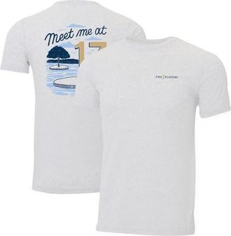 Ahead Mens Ahead White THE PLAYERS Meet Me At 17 Instant Classic Tri-Blend T-Shirt at Nordstrom, Size Xx-Large
