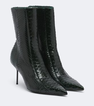 PARIS TEXAS Botines Lidia de piel grabada