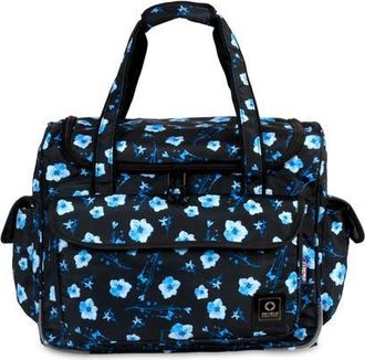 JWorld Donna Rolling Carry-on Tote with Laptop Sleeve for Travel and Work in Night Blooming at Nordstrom