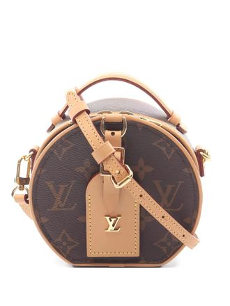 Louis Vuitton mini Boite Chapeau monogram-pattern cross body bag - women - PVC/Leather/Canvas - One Size - Brown