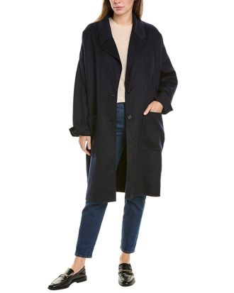 HUGO BOSS Cattina Wool-Blend Coat