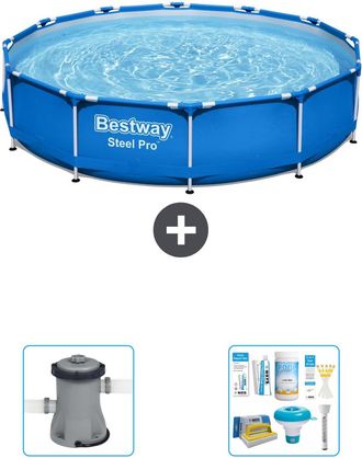 Bestway Piscina Bestway Steel Pro Redonda - 366x76 Cm - 5-piezas S22310