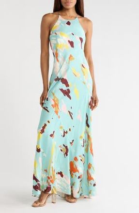 A.L.C. Sybil Maxi Dress in Mint Multi at Nordstrom Rack, Size 00