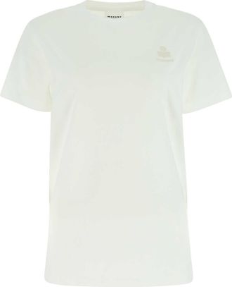 Isabel Marant White Cotton Aby T Shirt
